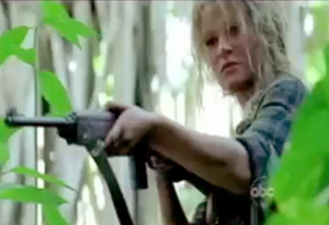 Claire Firing Gun in New Season Promo